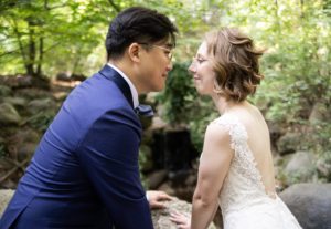 Jenny and Simon get married in Prospect Park