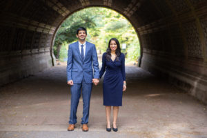 Anuj and Ankitha's Prospect Park Engagement Shoot